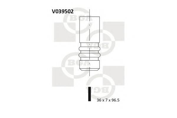 Впускной клапан BGA V039502