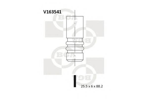 Випускний клапан BGA V163541