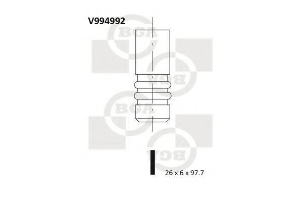 Впускний клапан BGA V994992