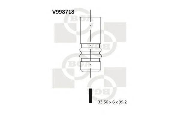 Впускний клапан BGA V998718