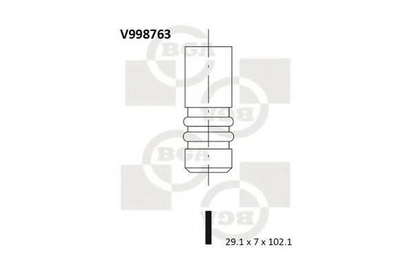 Выпускной клапан BGA V998763