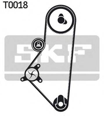 Водяной насос + комплект зубчатого ремня SKF VKMC 03201-2