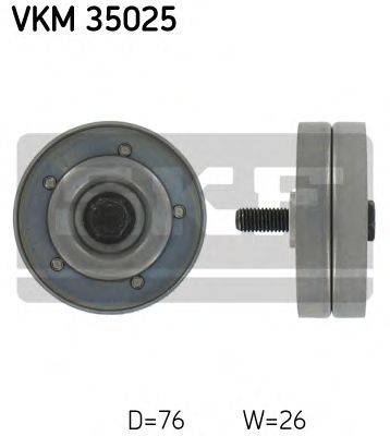 SKF VKM35025 Обводной ролик