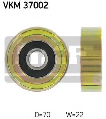 Паразитний / провідний ролик, полікліновий ремінь SKF VKM 37002
