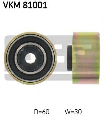 Обводной ролик ремня ГРМ SKF VKM 81001