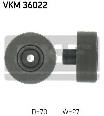 Паразитний / провідний ролик, полікліновий ремінь SKF VKM 36022