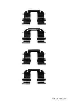 Комплектующие, колодки дискового тормоза HERTH+BUSS JAKOPARTS J3660900