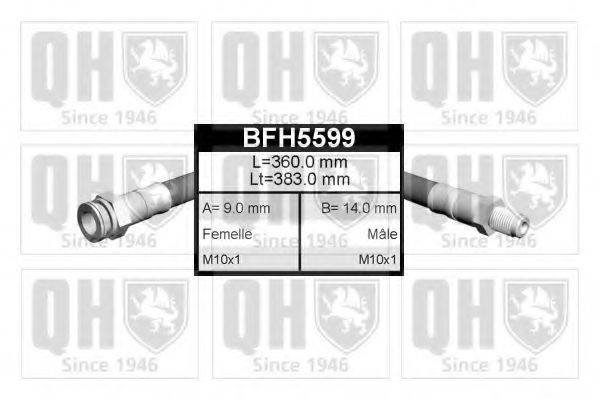 Гальмівний шланг QUINTON HAZELL BFH5599