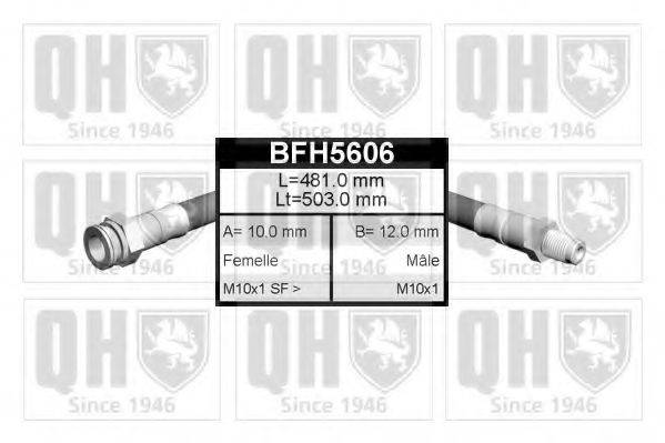 QUINTON HAZELL BFH5606 Тормозной шланг