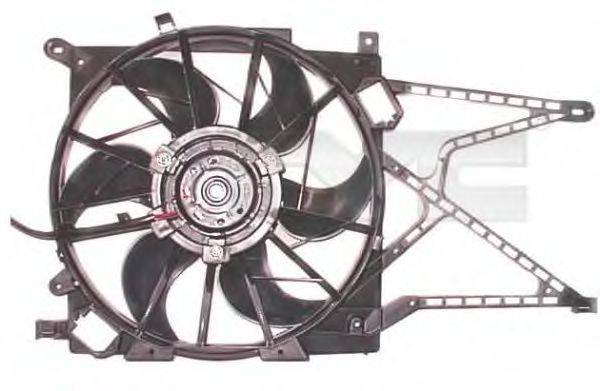 Вентилятор системы охлаждения двигателя TYC 825-1017