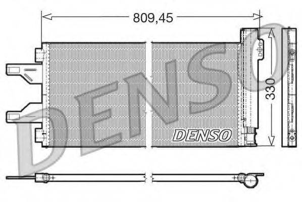 Конденсатор кондиционера DENSO DCN07050