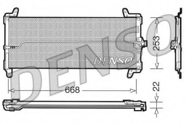 Конденсатор, кондиціонер DENSO DCN09001