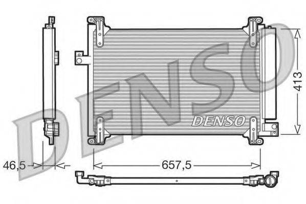 Конденсатор, кондиціонер DENSO DCN09083