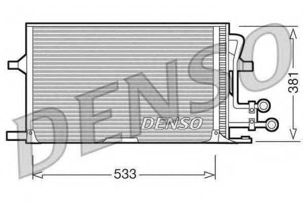 Конденсатор, кондиціонер DENSO DCN10003