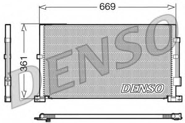 DENSO DCN10012 Конденсатор кондиционера