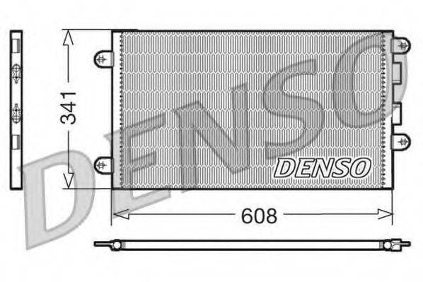 Конденсатор кондиционера DENSO DCN01012