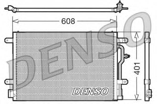 Конденсатор, кондиціонер DENSO DCN02012