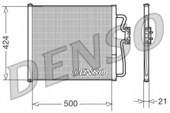Конденсатор кондиционера DENSO DCN05007