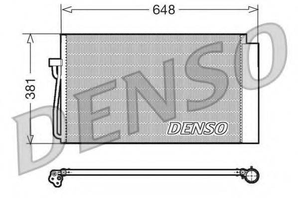 Конденсатор, кондиціонер DENSO DCN05017