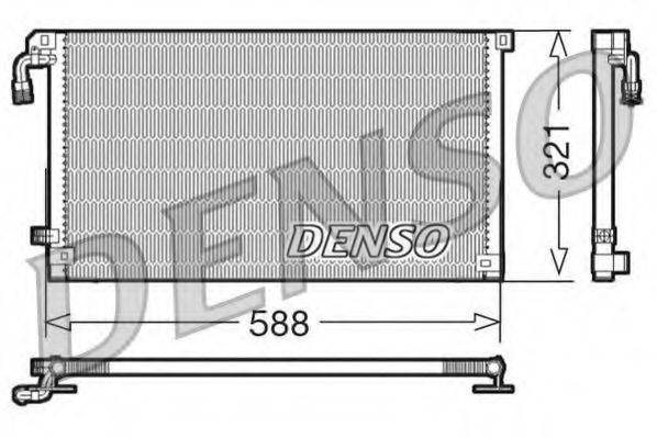 Конденсатор, кондиціонер DENSO DCN07004