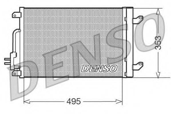 Конденсатор кондиционера DENSO DCN13015