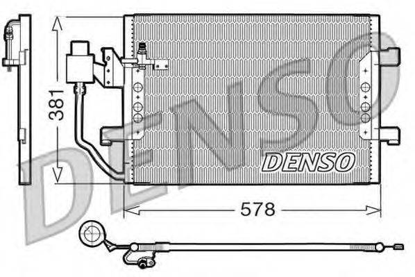 Конденсатор, кондиціонер DENSO DCN17001