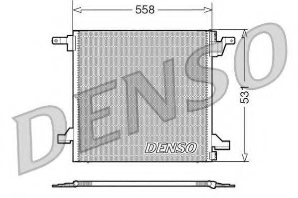 Конденсатор кондиционера DENSO DCN17022