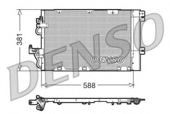 Конденсатор, кондиціонер DENSO DCN20010