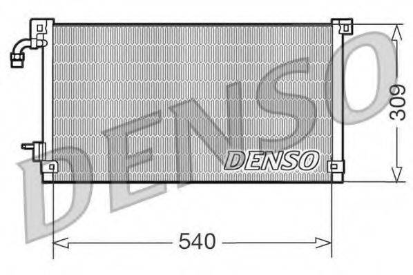 Конденсатор, кондиціонер DENSO DCN21004