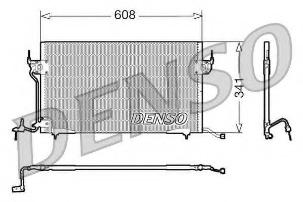 Конденсатор кондиционера DENSO DCN21010