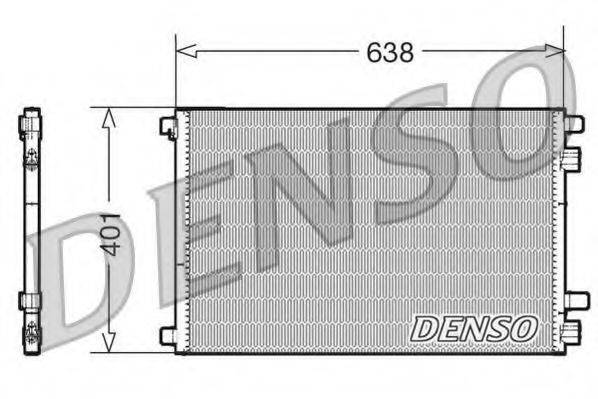 Конденсатор кондиционера DENSO DCN23012