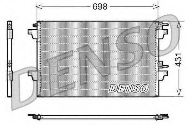 Конденсатор кондиционера DENSO DCN23021