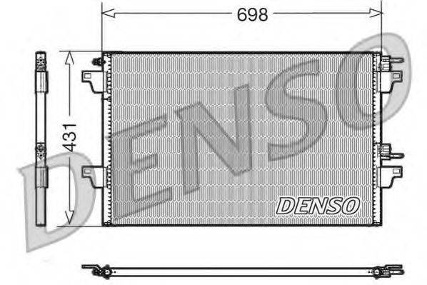 Конденсатор, кондиціонер DENSO DCN23022