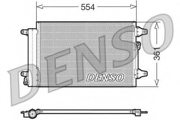 Конденсатор, кондиціонер DENSO DCN32015
