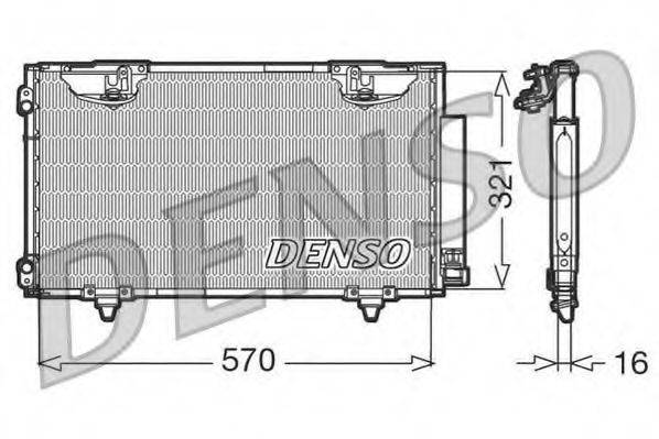 Конденсатор кондиционера DENSO DCN50010