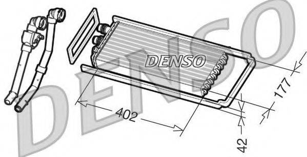 Радиатор печки DENSO DRR12101