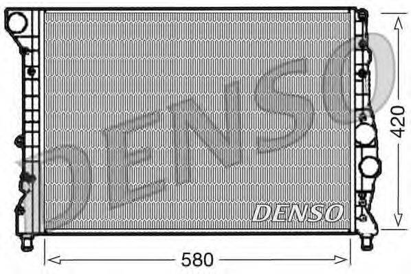 Радиатор охлаждения двигателя DENSO DRM01001