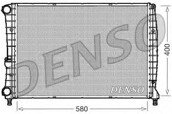 Радиатор охлаждения двигателя DENSO DRM01002