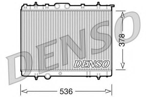 Радиатор охлаждения двигателя DENSO DRM21030