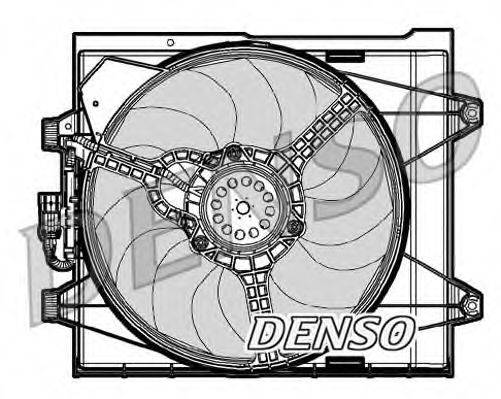 Вентилятор системы охлаждения двигателя DENSO DER09046