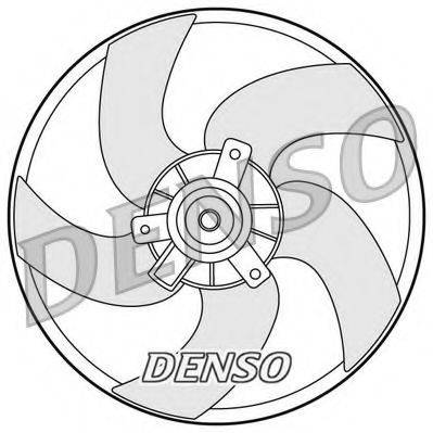 Вентилятор системы охлаждения двигателя DENSO DER21011