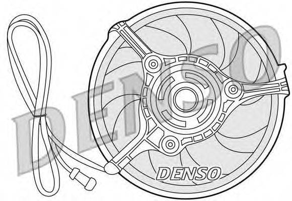 Вентилятор системы охлаждения двигателя DENSO DER32008