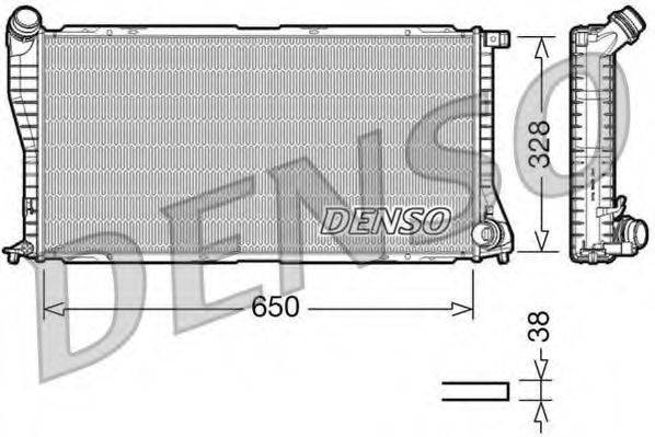Радиатор охлаждения двигателя DENSO DRM05002
