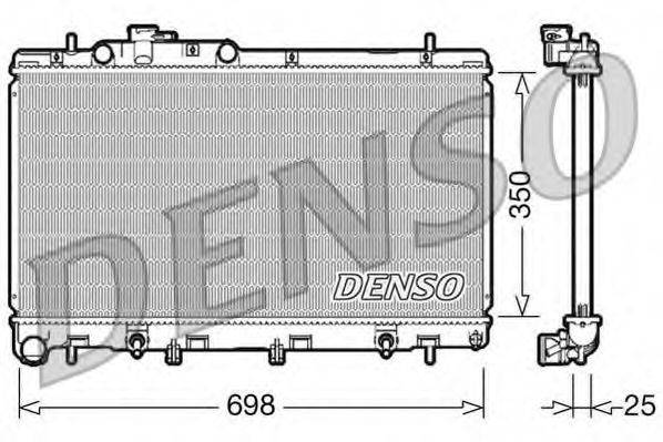 Радиатор охлаждения двигателя DENSO DRM36011