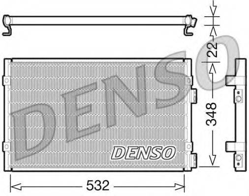 Конденсатор, кондиціонер DENSO DCN06002