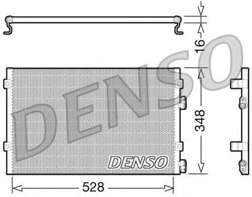Конденсатор, кондиціонер DENSO DCN06004