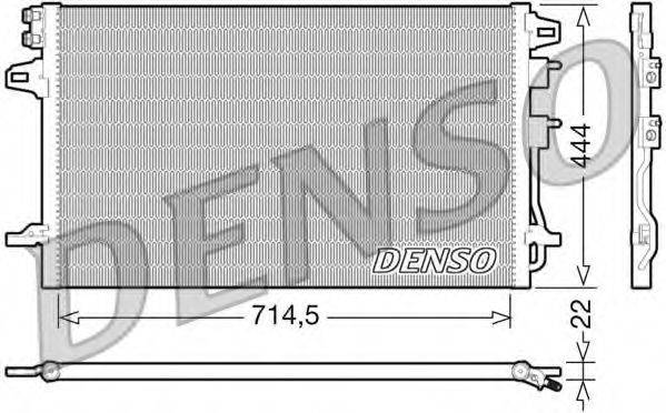 Конденсатор кондиционера DENSO DCN06005