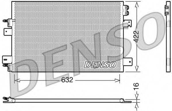 Конденсатор, кондиціонер DENSO DCN06007
