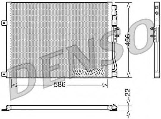 DENSO DCN06009 Конденсатор кондиционера
