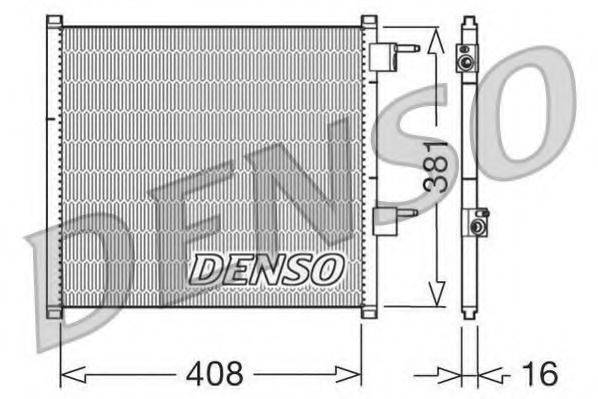 Конденсатор, кондиціонер DENSO DCN10019